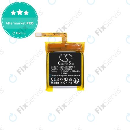 Batéria pre Amazfit GTS 2 Mini, 220mAh, Li-Pol, 3.85V, PL402022GH, HQ