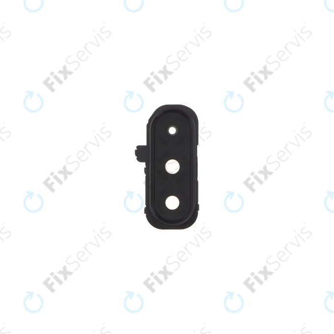 Samsung Galaxy A17 A176B - Sklíčko Zadnej Kamery + Rám (Black)