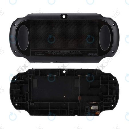 Sony Playstation Vita 1000 - Zadný Housing (Black)