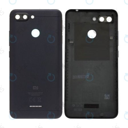 Xiaomi Redmi 6 - Batériový Kryt (Black)