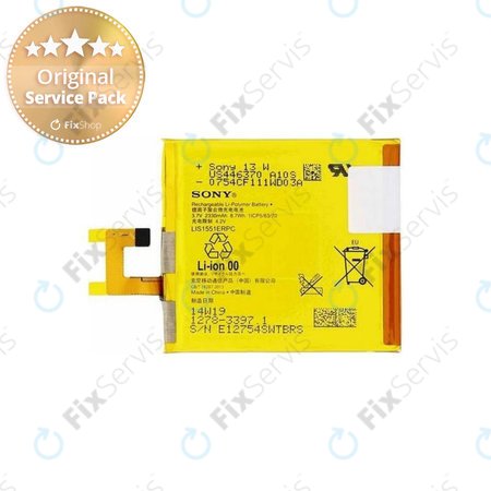 Sony Xperia M2 D2303, M2 Dual D2302 - Batéria Lis1551ERPC 2330mAh - 78P7140001N Genuine Service Pack