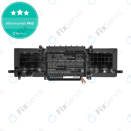 Batéria pre Asus Zenbook UX333FN, Zenbook UX333FA, 4250mAh, Li-Pol, 11.55V, C31N1815, HQ