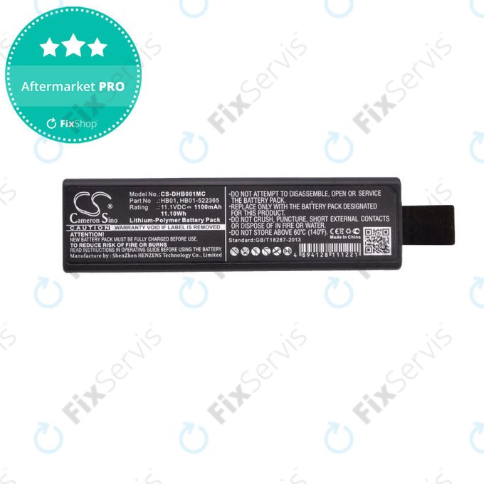 Batéria pre DJI Osmo, Zenmuse X3, X5, 1100mAh, Li-Pol, 11.1V, HB01, HQ