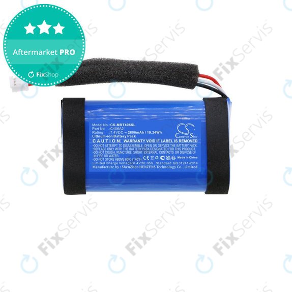 Batéria pre Marshall Emberton, 2600mAh, Li-Ion, 7.4V, C406A2, HQ