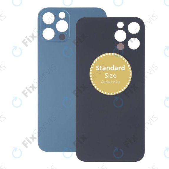 Apple iPhone 13 Pro Max - Sklo Zadného Housingu (Blue)