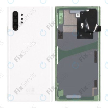 Samsung Galaxy Note 10 Plus N975F - Batériový Kryt (Aura White) - GH82-20588B Genuine Service Pack