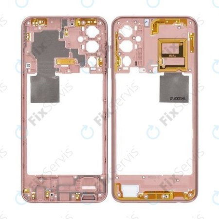 Samsung Galaxy M23 5G M236B - Stredný Rám (Orange Copper) - GH98-47400B Genuine Service Pack