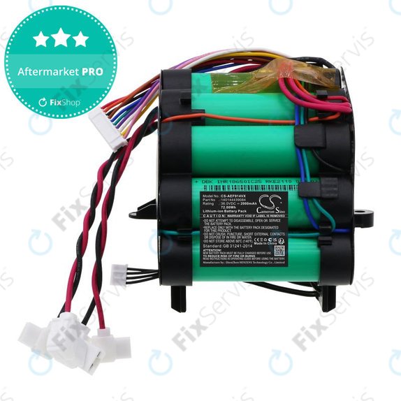 Batéria pre AEG FX9, Pure F9, Electrolux FlexLift PF9, 2000mAh, Li-Ion, 36V, 140144439084, HQ