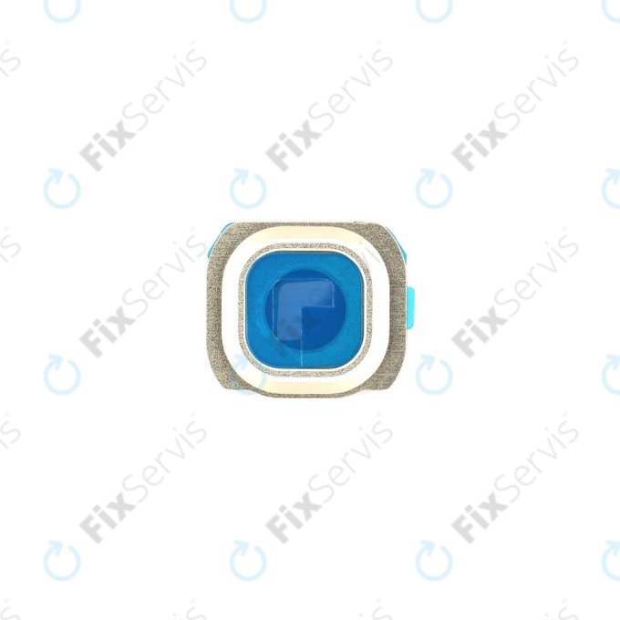 Samsung Galaxy S6 G920F - Rám Sklíčka Zadnej Kamery (Gold Platinum) - GH98-35903C Genuine Service Pack