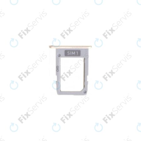 Samsung Galaxy J5 J530F Duos (2017) - SIM Slot (Gold) - GH64-06463C Genuine Service Pack