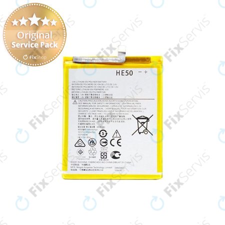 Motorola Moto E4 Plus XT1771, E5 Plus XT1924 - Batéria HE50 5000mAh - SNN5989A Genuine Service Pack