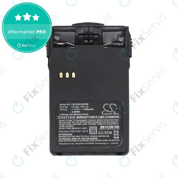 Batéria pre ADI AT-46, Baojie BJUV22, Huntec HT-3688, 1200mAh, Li-Ion, 7.4V, LB-38L, HQ