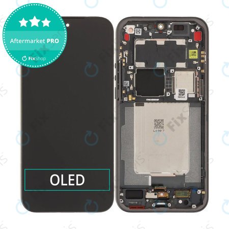 Displej OLED pre Xiaomi 17 Ultra, Black, Dotykové sklo s rámom