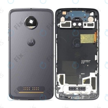 Motorola Moto Z2 Play XT1710-09 - Batériovy Kryt (Lunar Gray)