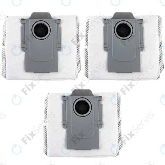 Vrecko do vysávača, 3 ks, Aktívne uhlie pre Xiaomi Roborock Q-series