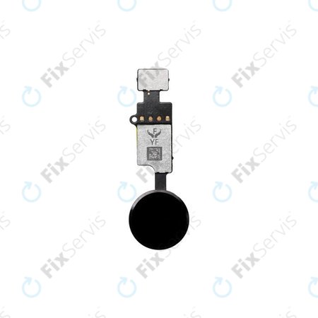 Apple iPhone 7 Plus - Tlačidlo Domov + Flex Kábel (Black)