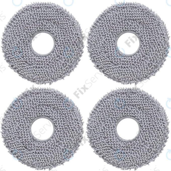 Mopovacia utierka, 4 ks pre Xiaomi Roborock Qrevo Curv, Qrevo Edge