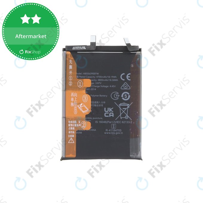 Batéria pre Honor 70, 4800mAh, HB506390EFW