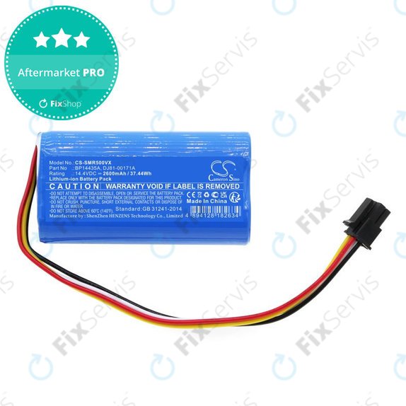 Batéria pre Samsung PowerBot VR05R5050WK, Midea i5, i9 EYE, 2600mAh, Li-Ion, 14.4V, BP14435A, HQ