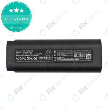 Batéria pre Paslode 900400, 3300mAh, Ni-MH, 6V, 404400, BCPAS-404717, HQ