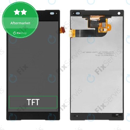 Sony Xperia Z5 Compact E5803 - LCD Displej + Dotykové Sklo (Black) TFT