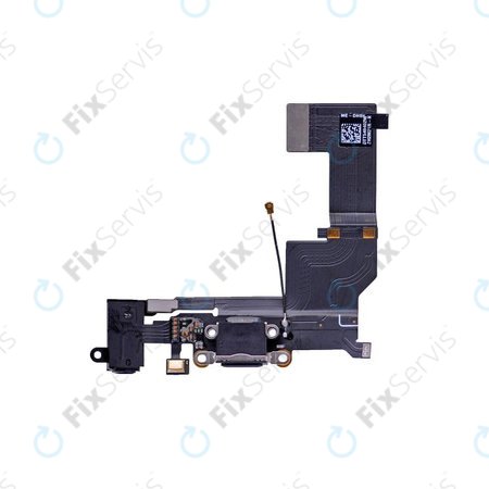 Apple iPhone SE - Nabíjací Konektor + Flex Kábel (Black)