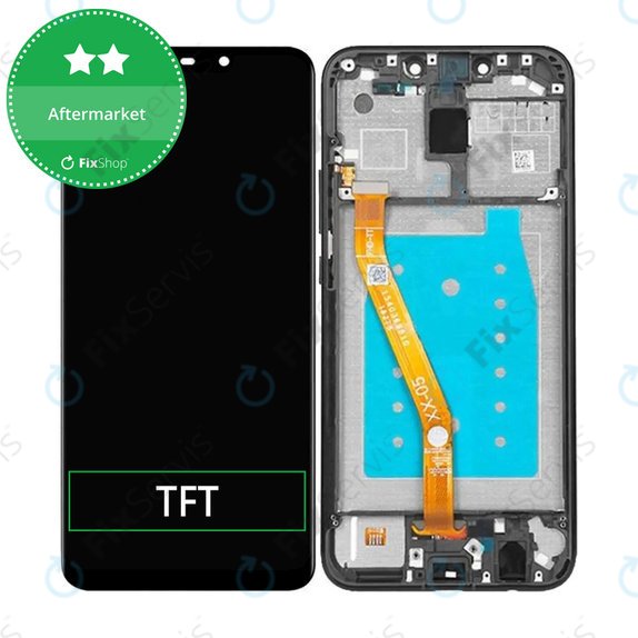 Huawei Mate 20 Lite - LCD Displej + Dotykové Sklo + Rám (Sapphire Blue) TFT