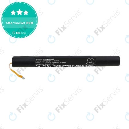 Batéria pre Lenovo Yoga Tablet 2, 9200mAh, Li-Ion, 3.75V, L14C3K31, HQ