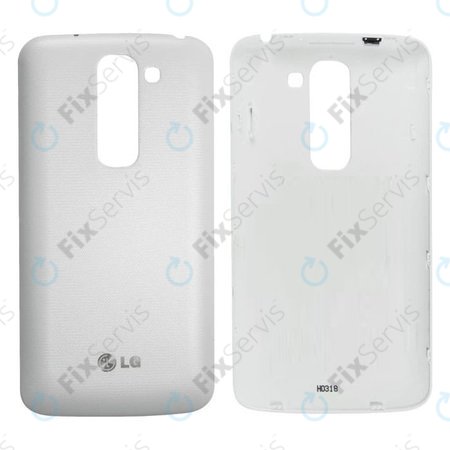 LG G2 D802 - Batériový Kryt (White)