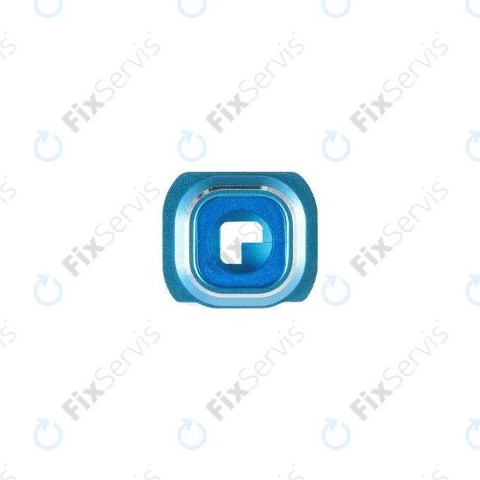 Samsung Galaxy S6 G920F - Rám Sklíčka Zadnej Kamery (Blue Topaz) - GH98-35903D Genuine Service Pack