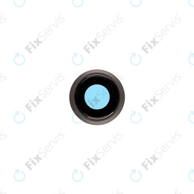 Apple iPhone 8, SE (2020), SE (2022) - Rám + Sklíčko Zadnej Kamery (Space Gray, Black)