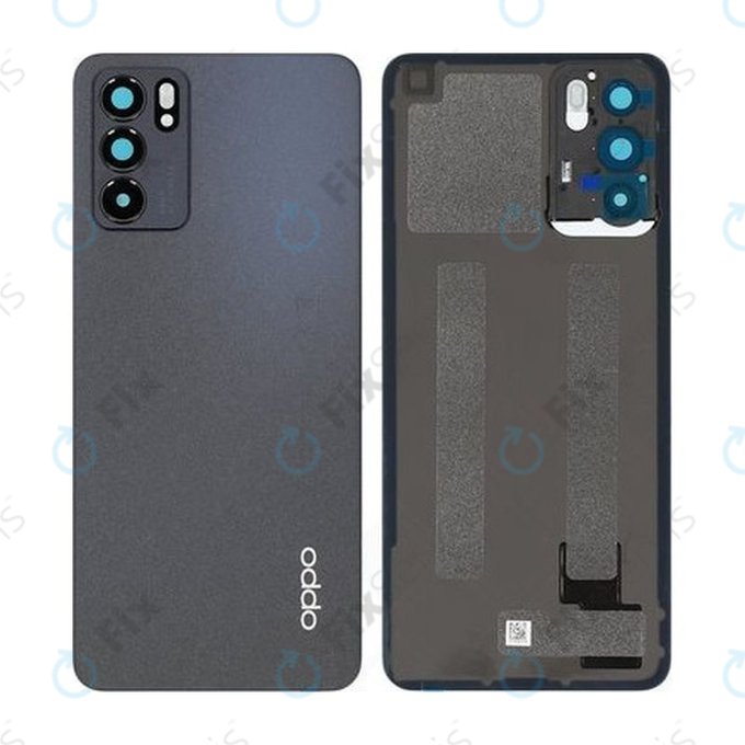 Oppo Reno 6 Pro - Batériový Kryt (Stellar Black) - 4907797 Genuine Service Pack