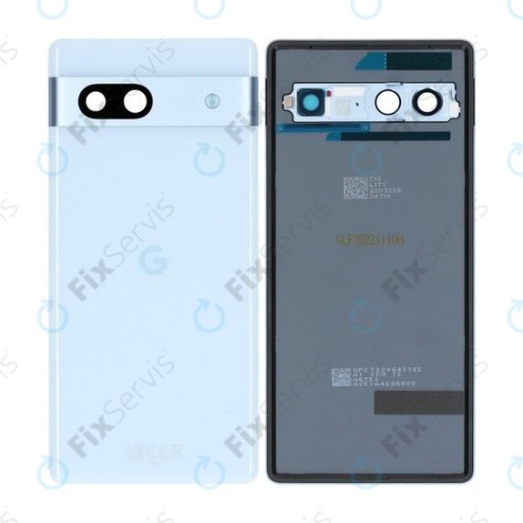 Google Pixel 7a - Batériový Kryt (Sea) - G949-00388-00 Genuine Service Pack