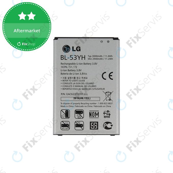LG G3 D855 - Batéria BL-53YH 3000mAh