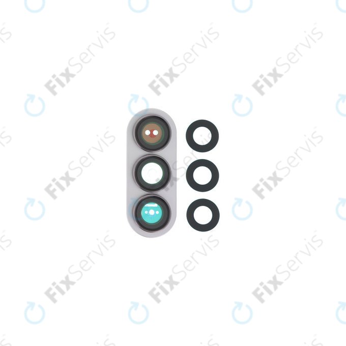 Samsung Galaxy Z Fold 7 F966B - Sklíčko Zadnej Kamery + Rám (Silver Shadow)