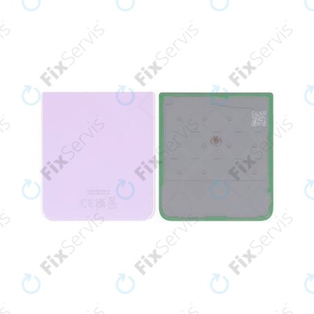 Samsung Galaxy Z Flip 3 F711B - Batériový Kryt (Lavender) - GH82-26293D Genuine Service Pack
