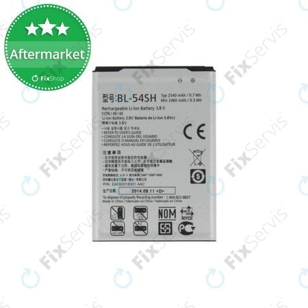 LG G3 S D722, L90 D405, Bello - Batéria BL-54SH 2540mAh