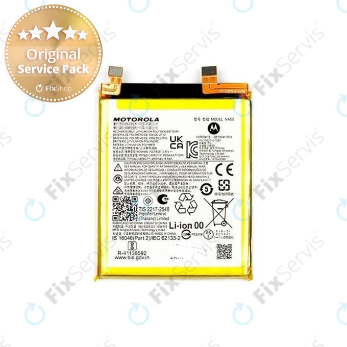 Motorola Edge 30 Pro XT2201 - Batéria NA50 4800mAh - SB18D28323 Genuine Service Pack