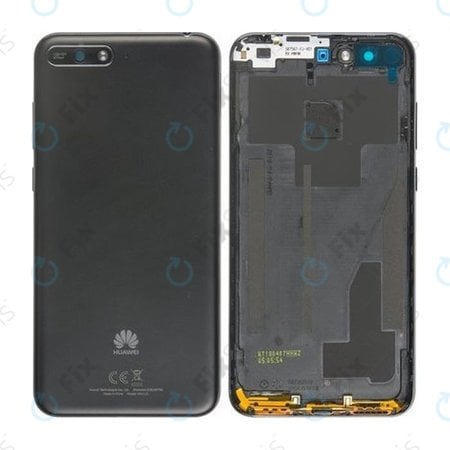Huawei Y6 (2018) - Batériový Kryt (Black) - 97070TXT Genuine Service Pack