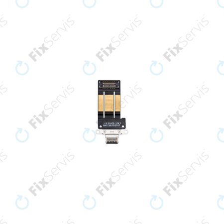 Apple iPad Pro 11.0 (3rd Gen, 4th Gen), 12.9 (5th Gen) - Nabíjací Konektor + Flex Kábel (Black)