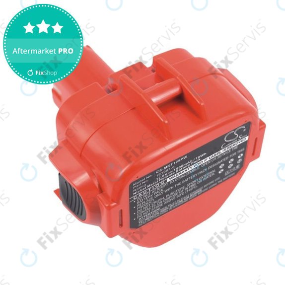 Batéria pre Makita 1050, 1500mAh, Ni-MH, 12V, 192598-2, 193981-6, HQ