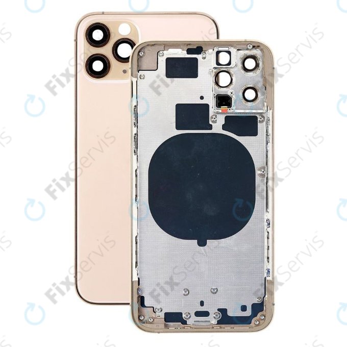 Apple iPhone 11 Pro - Zadný Housing (Gold)