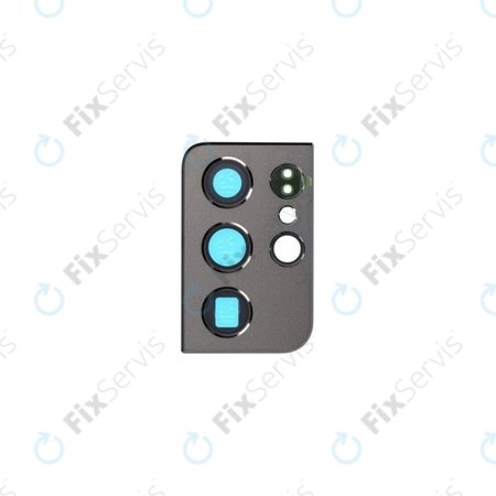 Samsung Galaxy S21 Ultra G998B - Rám Sklíčka Zadnej Kamery (Phantom Black) - GH98-46265A Genuine Service Pack