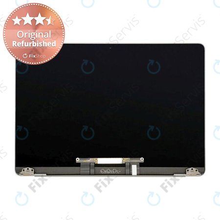 Apple MacBook Air 13" A1932 (2019) - LCD Displej + Predné Sklo + Kryt (Silver) Original Refurbished