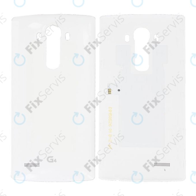 LG G4 H815 - Batériový Kryt (Biela) - ACQ87865353