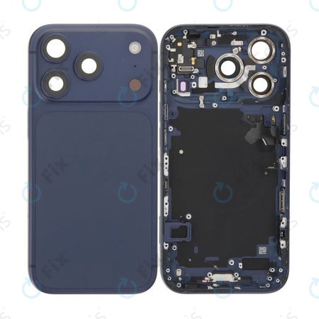 Zadný Housing pre iPhone 17 Pro, Dark Blue