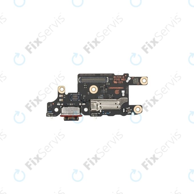 Xiaomi Poco X7 Pro 2412DPC0AG - Nabíjací Konektor PCB Doska + SIM Čítač - 56000400O1000 Genuine Service Pack