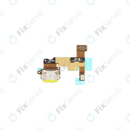 LG G6 H870 - Nabíjací Konektor + Mikrofón + Flex Kábel - EBR84529201 Genuine Service Pack