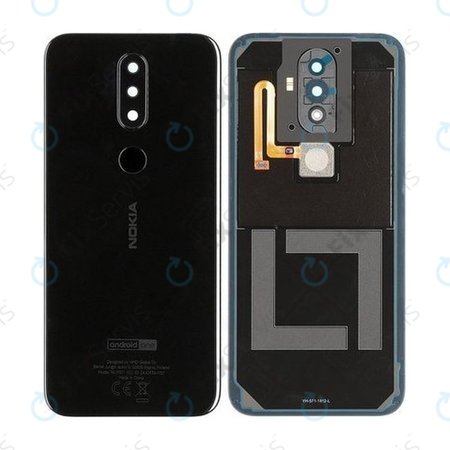 Nokia 4.2 - Batériový Kryt (Black) - 712601009111 Genuine Service Pack