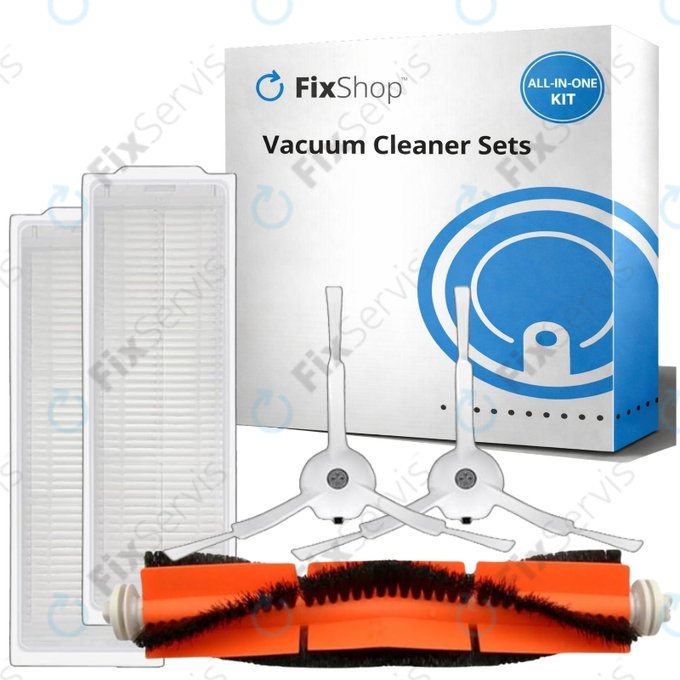 Sada náhradných dielov pre Xiaomi Mi Robot Vacuum Mop 2 Pro, 2 Lite (1x Hlavná kefa, 2x Filter, 2x Bočná kefa)